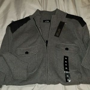 Mens Woven 4 pocket sweater